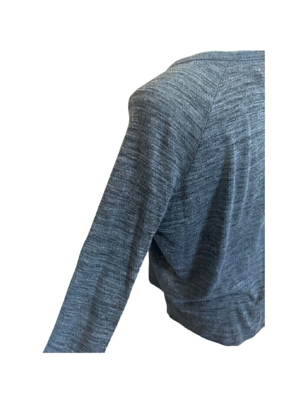 Rag & Bone Jean Women's Gray Black Marled Sweater size XS Knit Top Stretch B - Picture 3 of 5
